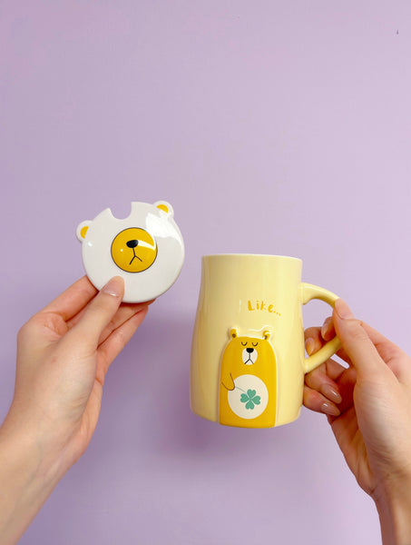 Taza Yummy Bear Yellow