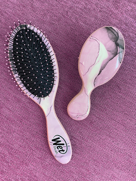 Cepillo Wet Brush Original Detangler Terrain Textures Dusty Rose (Edición Limitada!)