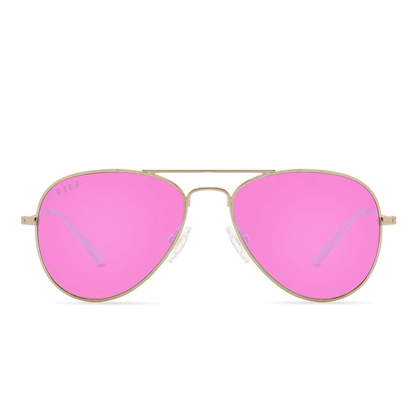Cruz Gold+ Pink Mirror