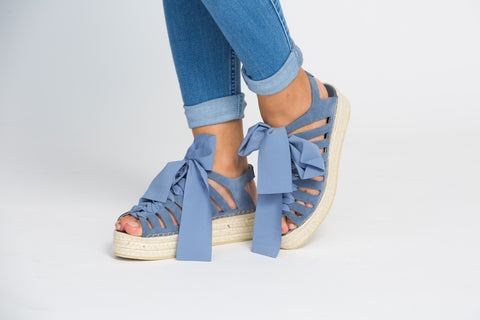 Sandalias Carlota Azul