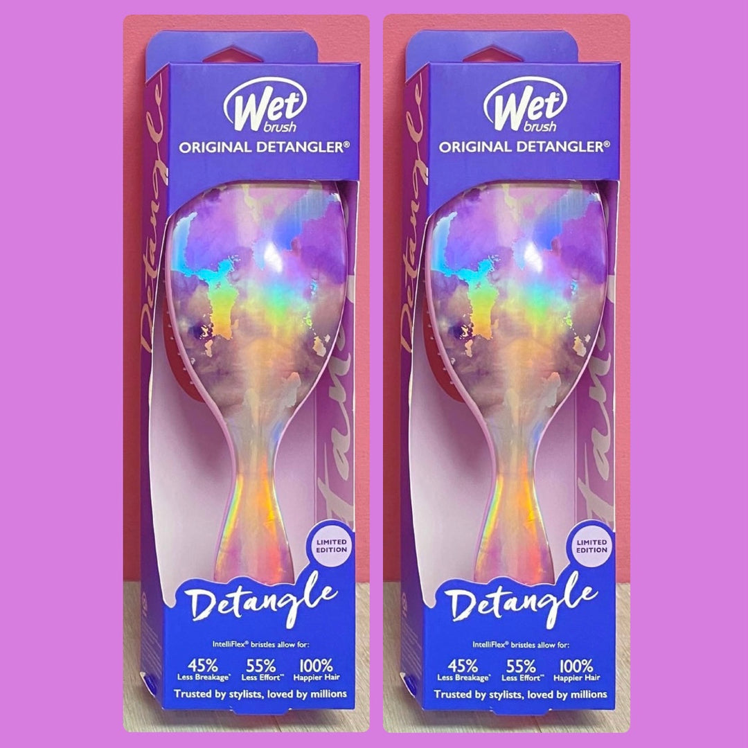 Cepillo Wet Brush Tie Dye- Iris Original Detangler(Edición Limitada!)